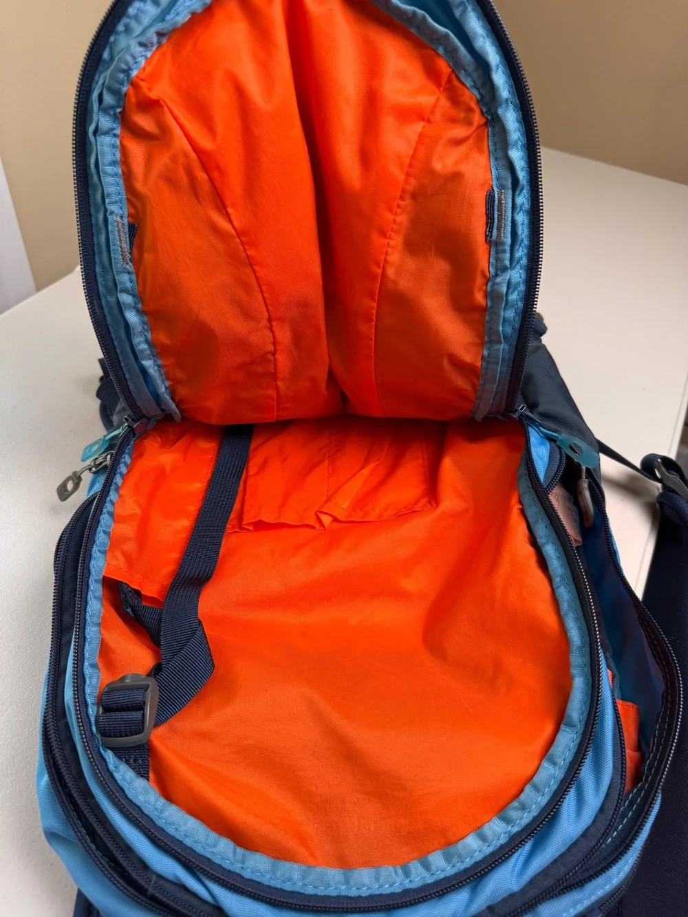 Dakine Baker 16L Ski & Snowboard Backpack Blue Navy Orange